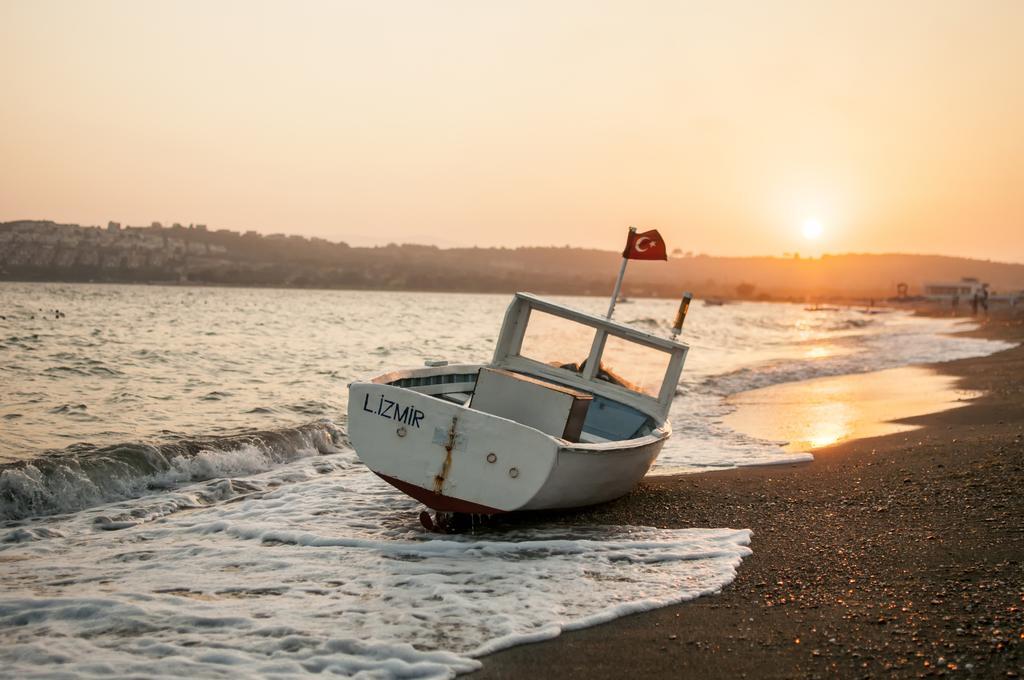 Mali Beach Aparthotel Siğacık Kültér fotó